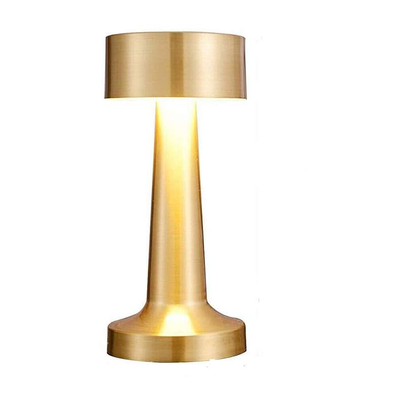 Rechargeable Dumbbell Shaped White LED Table Lamp