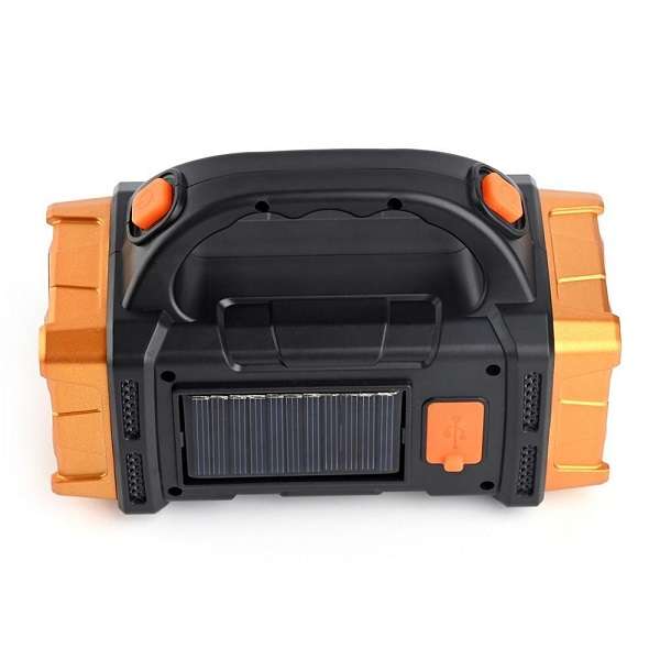 38W Rechargeable Solar 76LED+COB Powered Work Light