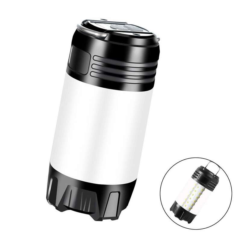 Portable 2 in 1 Rechargeable Hanging Camping Light