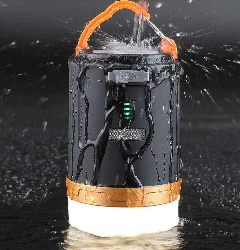 Rechargeable Magnetic Camping Light With Remote Control