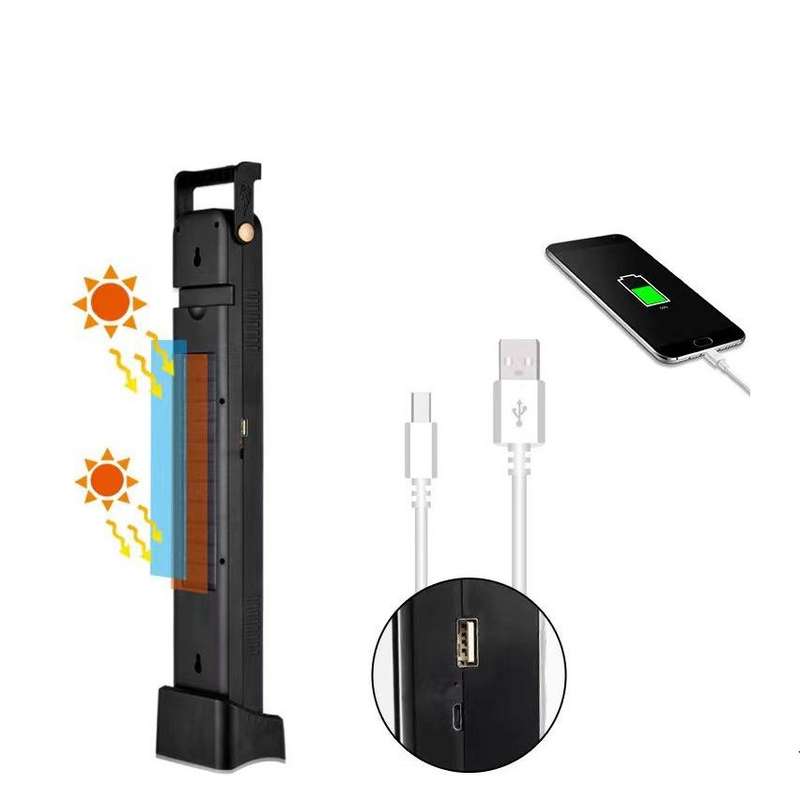 5 Modes 48 LED Solar Powered Emergency Light With Base
