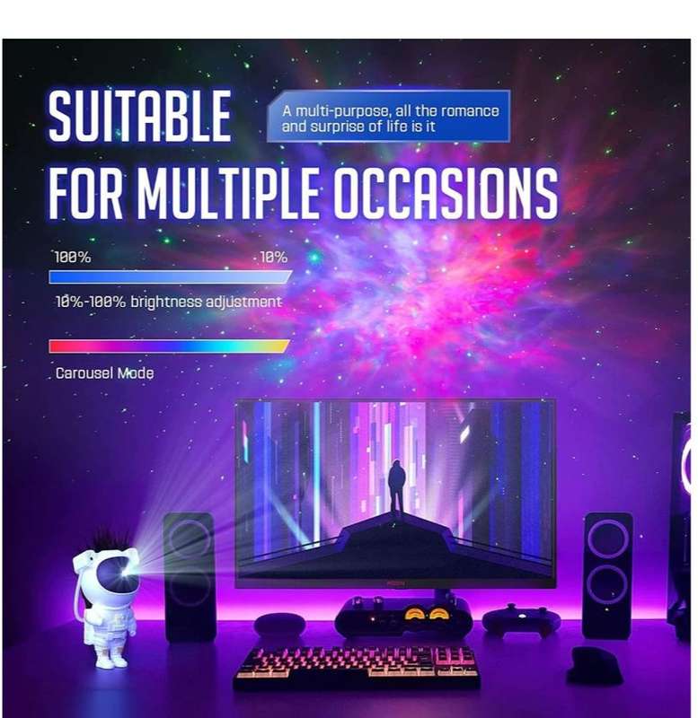 Star Heaven Astronaut Laser Projector