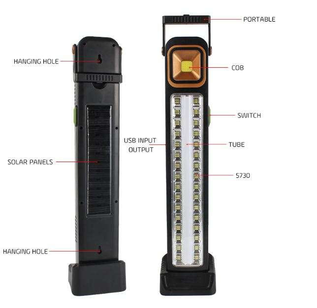 Rechargeable Solar Powered LED Light