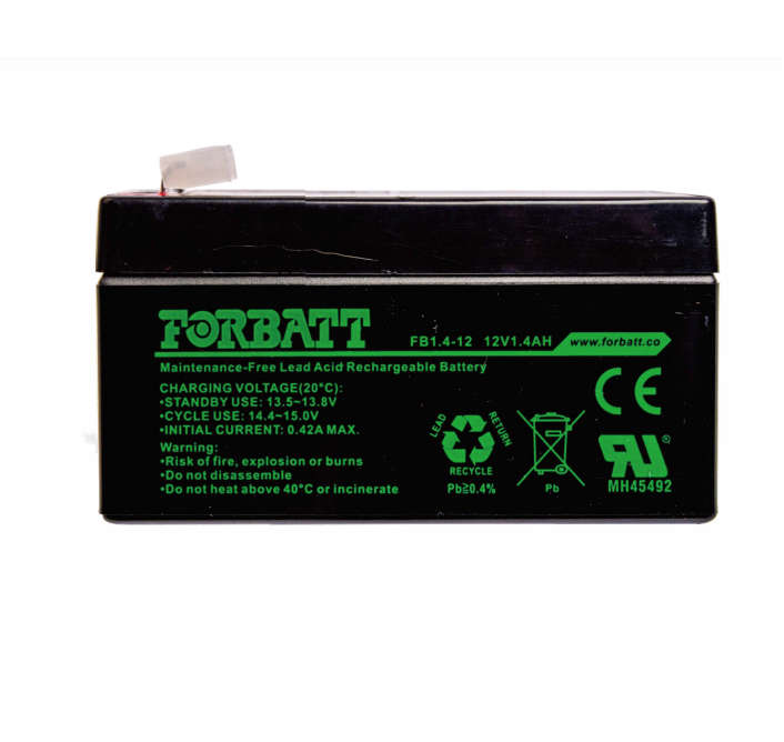 BATTERY - 1.4A/H RECHARGEABLE 12V