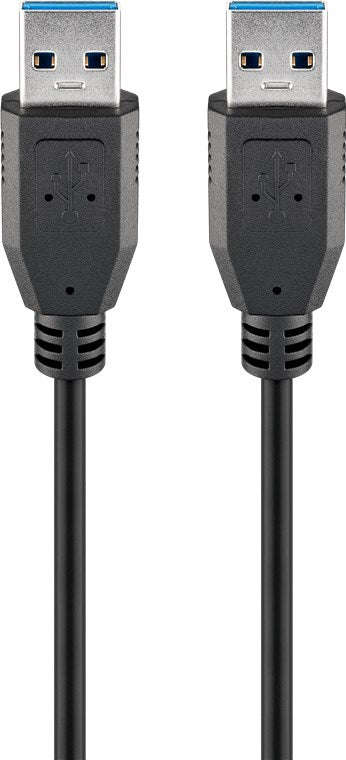Goobay USB 3.0 M-M SuperSpeed 3m Cable - Black