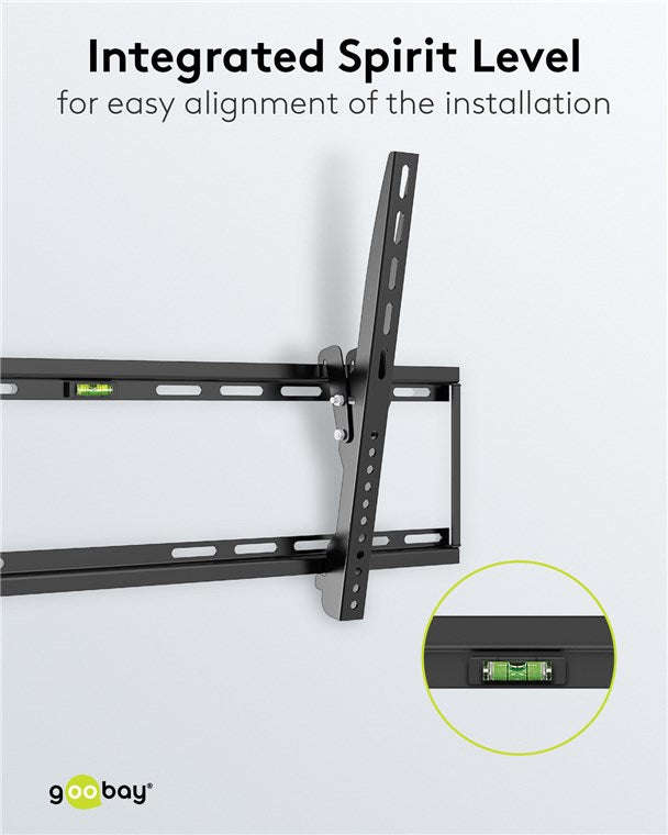 Goobay TV Wall Mount Basic Tilt for TVs from 43" to 100"