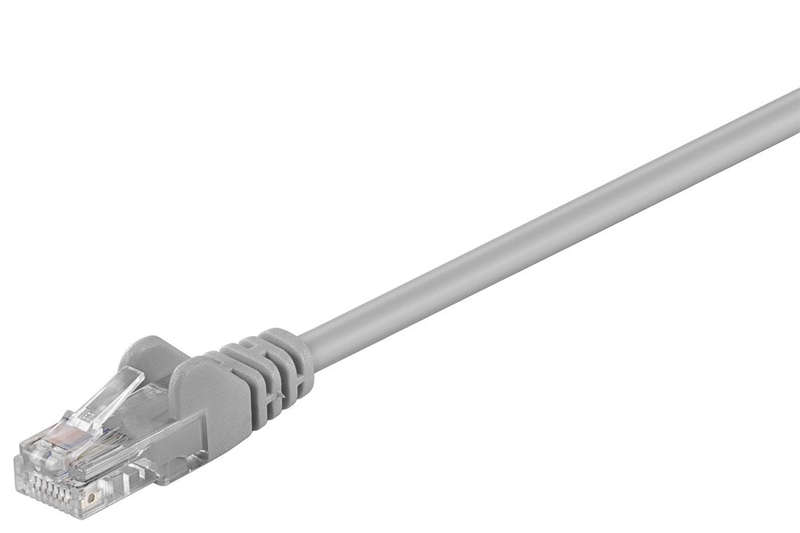 Goobay CAT 5e U/UTP 50m Patch Cable - Grey