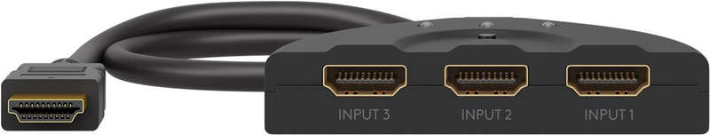 Goobay HDMI Switch 3 to 1 (4K @ 60 Hz)