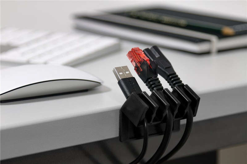 Goobay Cable Management 5 Slots - Black