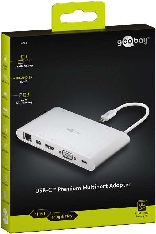 Goobay USB-C Aluminium Multiport Adapter