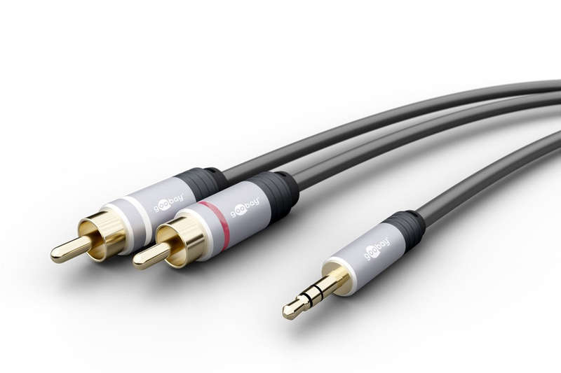 Goobay 3.5mm Jack to RCA Audio Adapter 1.5m Cable
