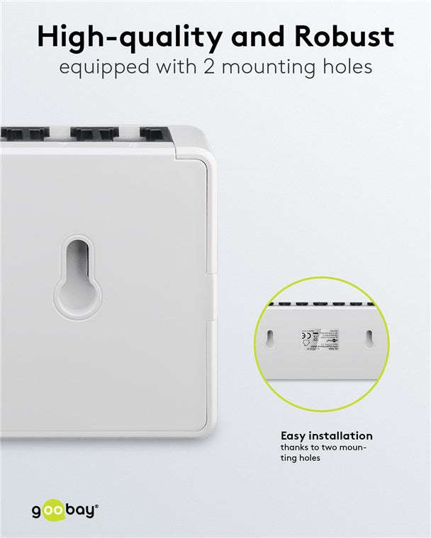 Goobay 8-Port Gigabit Ethernet Switch