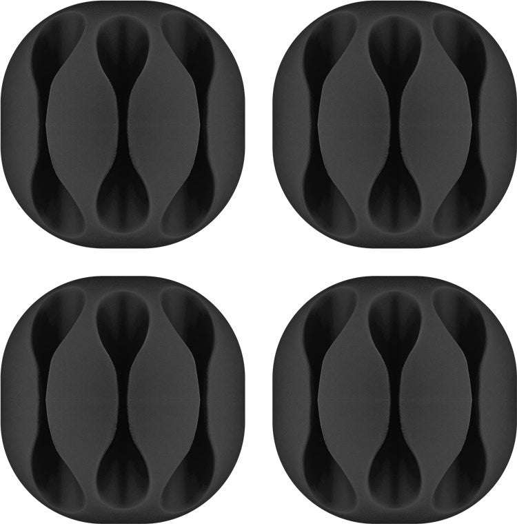 Goobay Cable Management 3 Slots 4-Piece Set