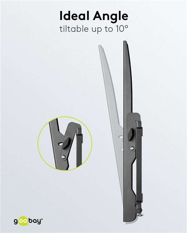 Goobay TV Wall Mount Basic Tilt for TVs from 43" to 100"