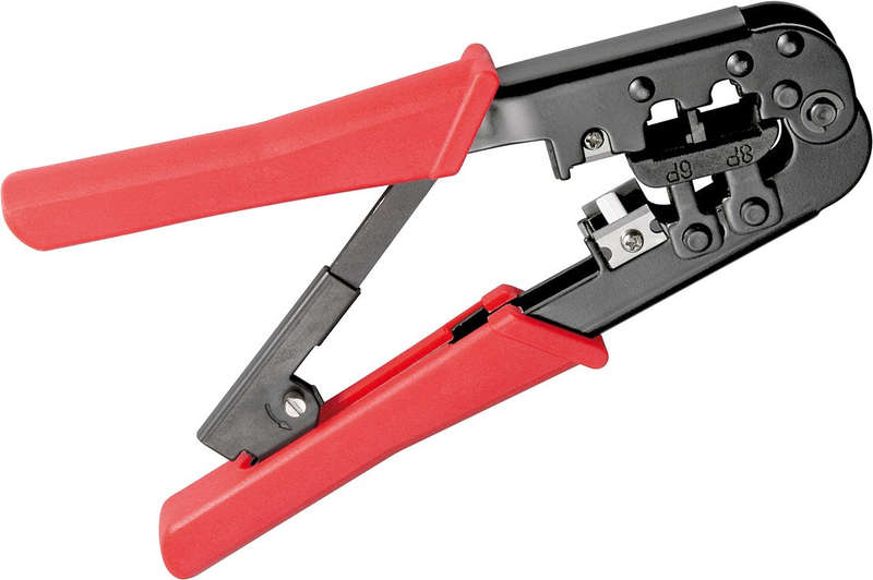 Goobay Crimping Tool for Modular Connectors, RJ11, RJ12 and RJ45