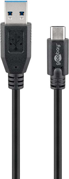 Goobay Sync & Charge Super Speed USB-C to USB A 3.0 Charging Cable