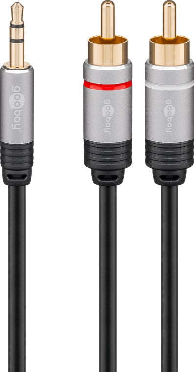 Goobay 3.5mm Jack to RCA Audio Adapter 1.5m Cable