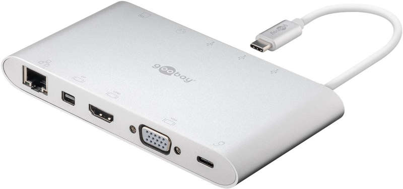 Goobay USB-C Aluminium Multiport Adapter