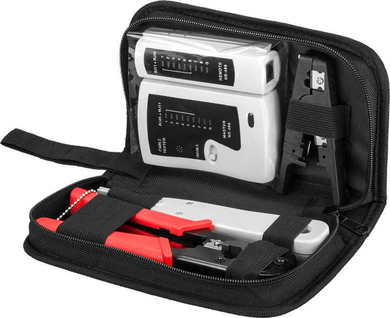 Goobay Tool Set for Telephone and Network Installation
