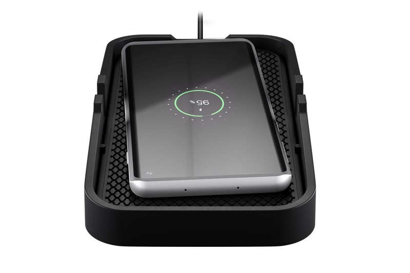 Goobay Wireless Qi Charging Mat 15W Fast Charger - Black