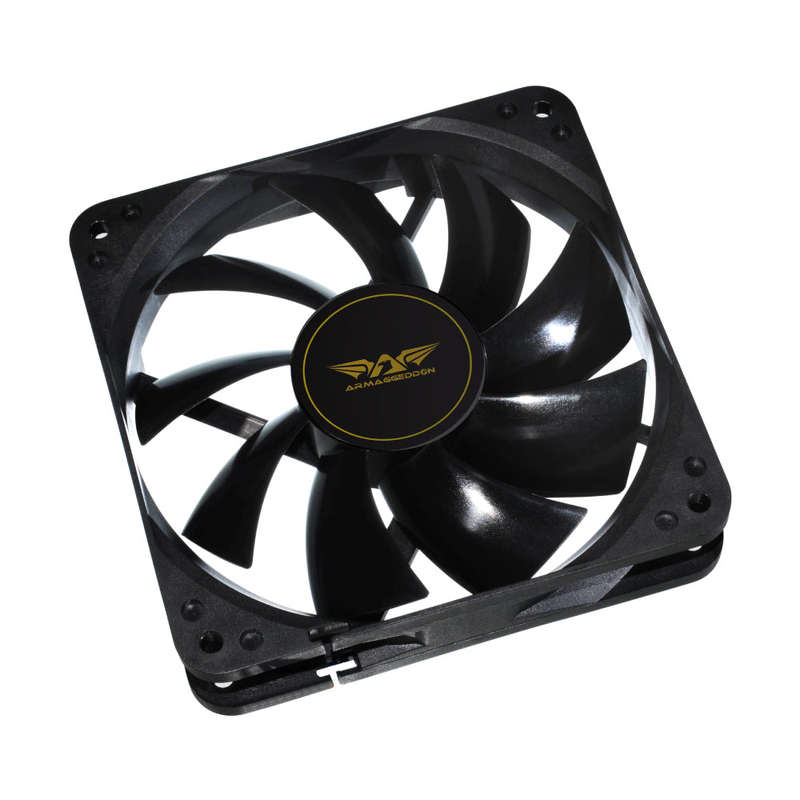 Armaggeddon Silent 12cm Black Fan