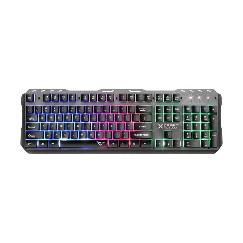 Alcatroz X-Craft XC 3000 Gaming USB Wired Keyboard and Mouse