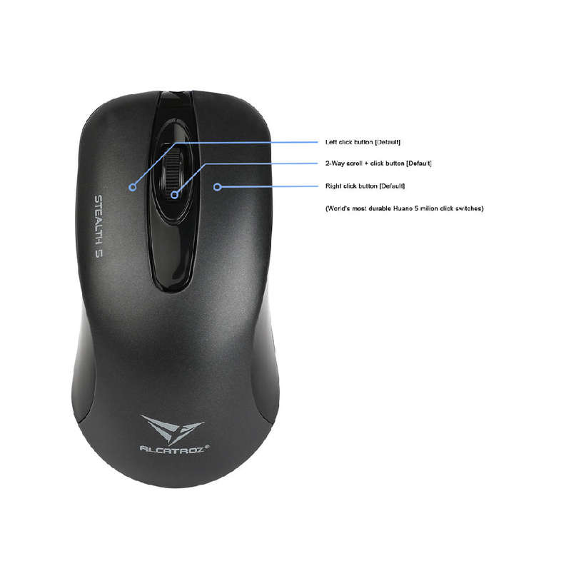 Alcatroz Stealth 5 USB Mouse