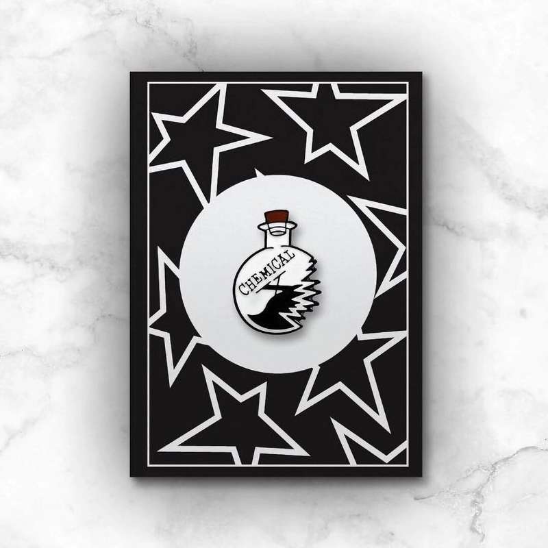 Chemical X Enamel Pin