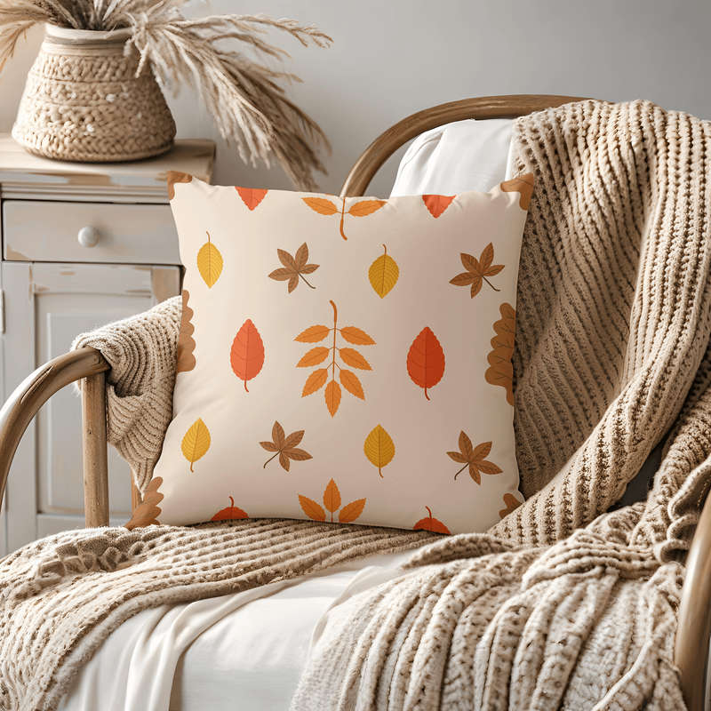 Fall Throw Pillow