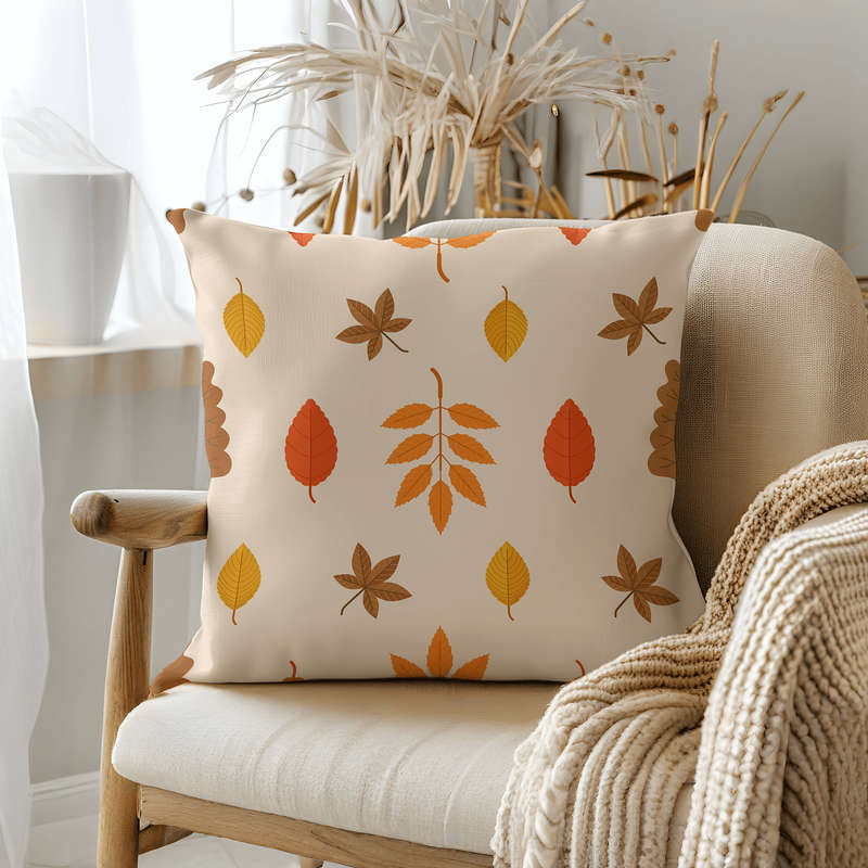 Fall Throw Pillow
