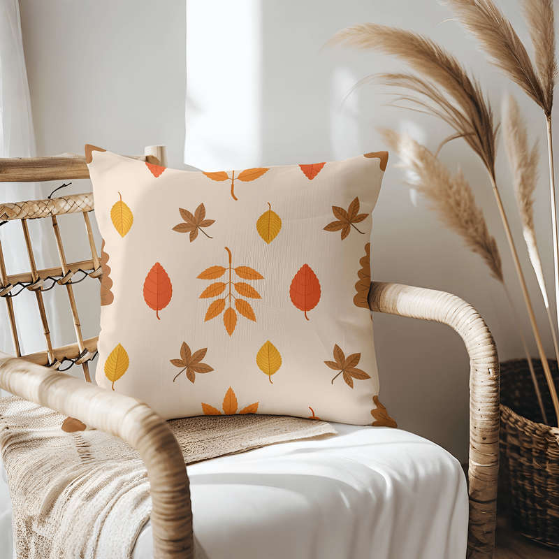 Fall Throw Pillow