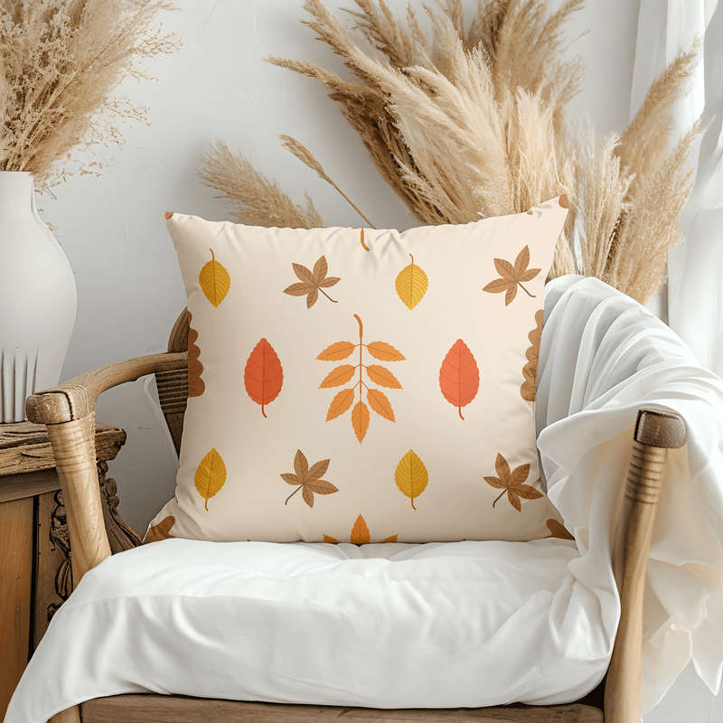 Fall Throw Pillow