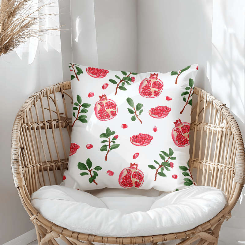 Pomegranate Throw Pillow
