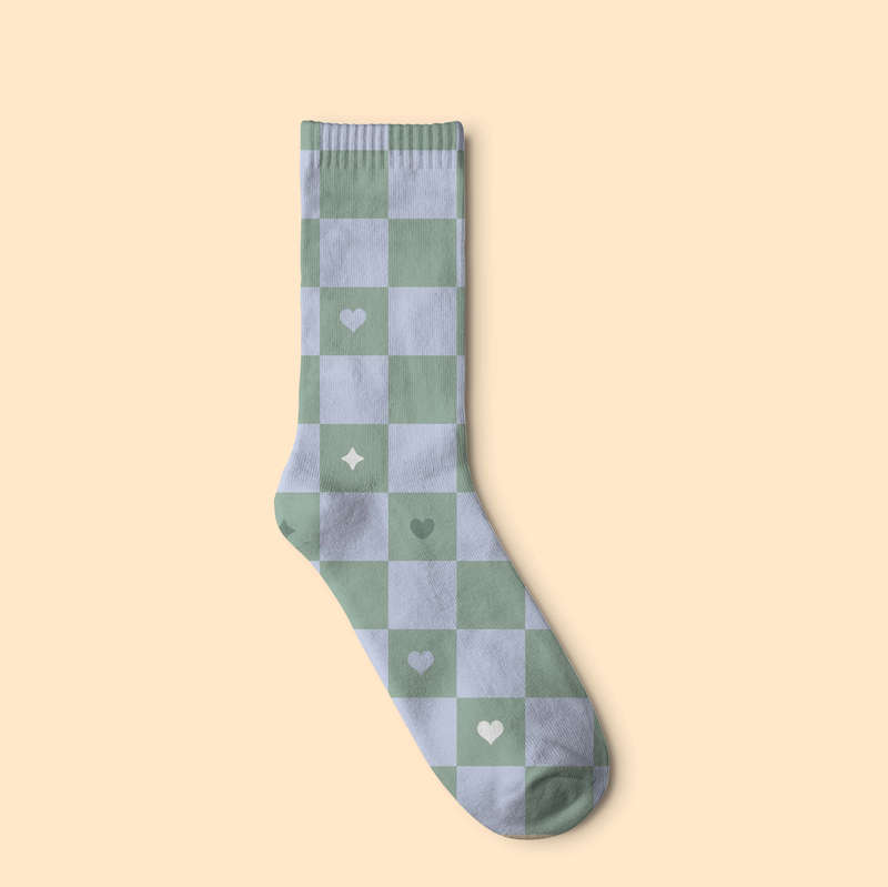 Checkered Novelty Socks