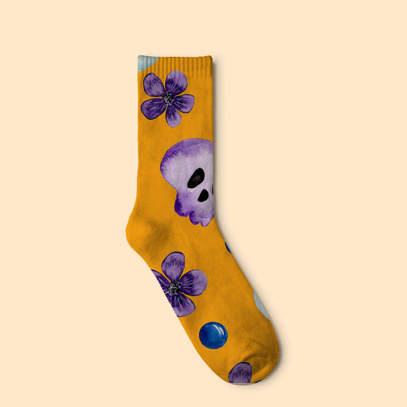 Skull Novelty Socks