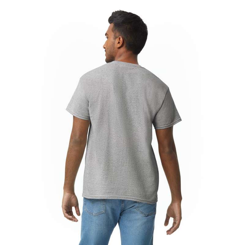 Melange Grey Crew Neck T-shirt