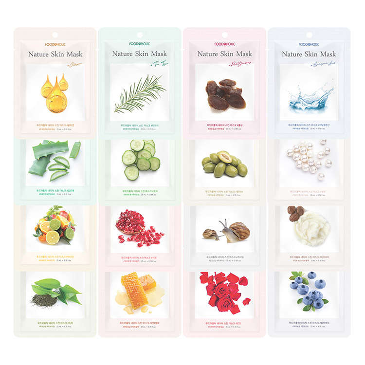 Food A Holic Nature Skin Mask - Pomegranate