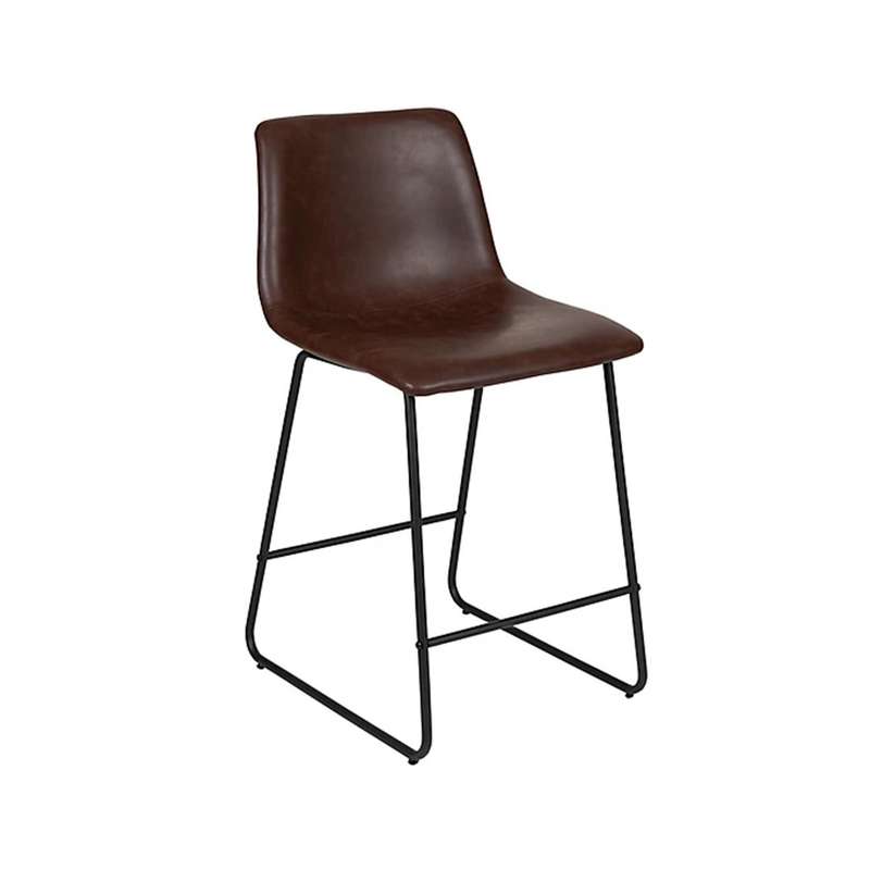 KC FURN-LeatherSoft Bar Stools