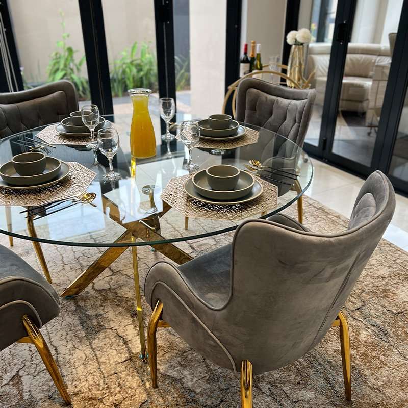 KC FURN-Chowchilla 4 Person Dining Set