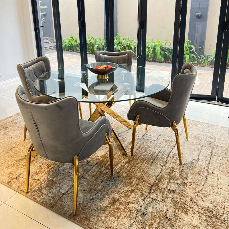 KC FURN-Chowchilla 4 Person Dining Set