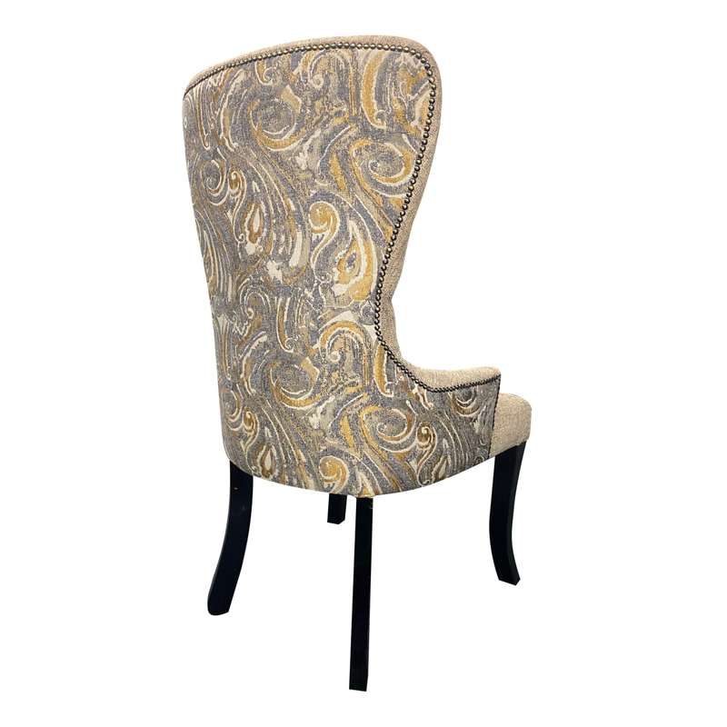 KC FURN-Button Vintage Dining Chair