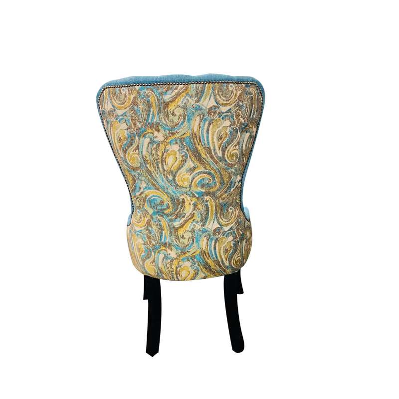 KC FURN-Button Vintage Dining Chair
