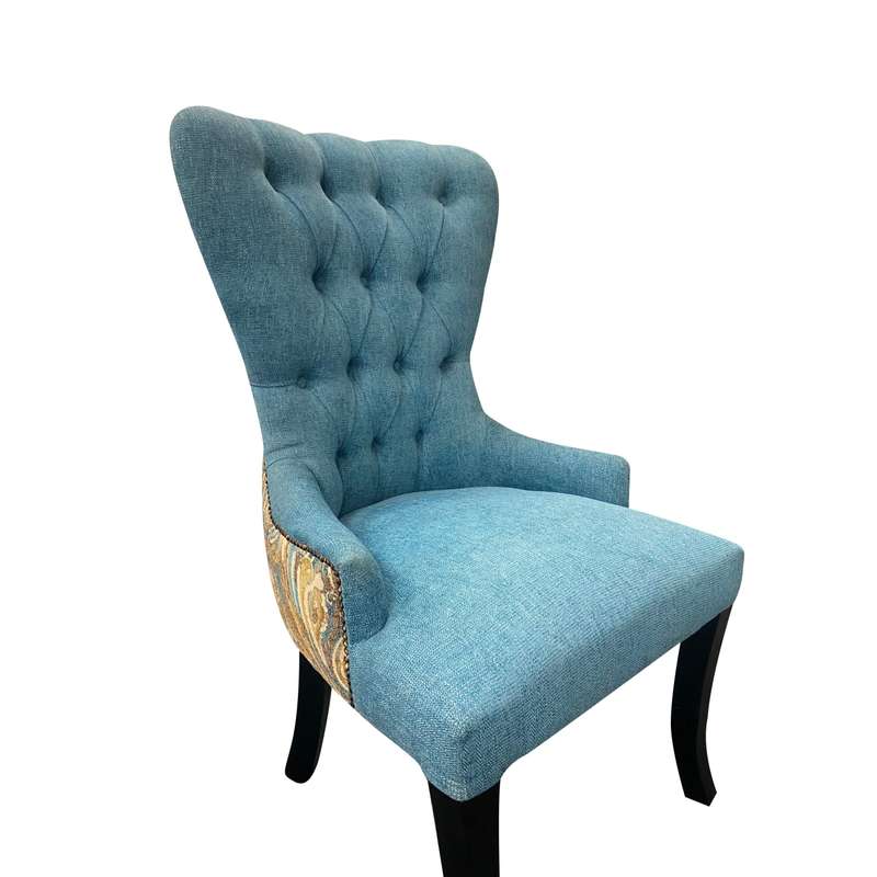 KC FURN-Button Vintage Dining Chair
