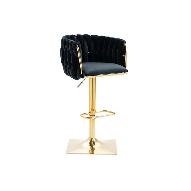 KC FURN-Quinn Swivel, Adjustable Height Bar Stool