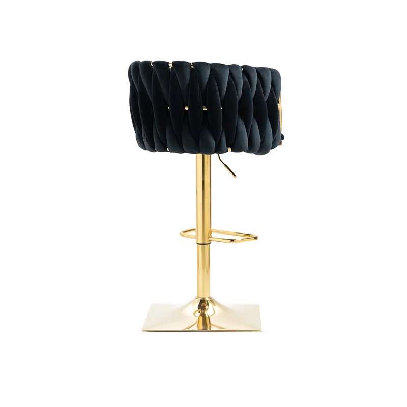 KC FURN-Quinn Swivel, Adjustable Height Bar Stool