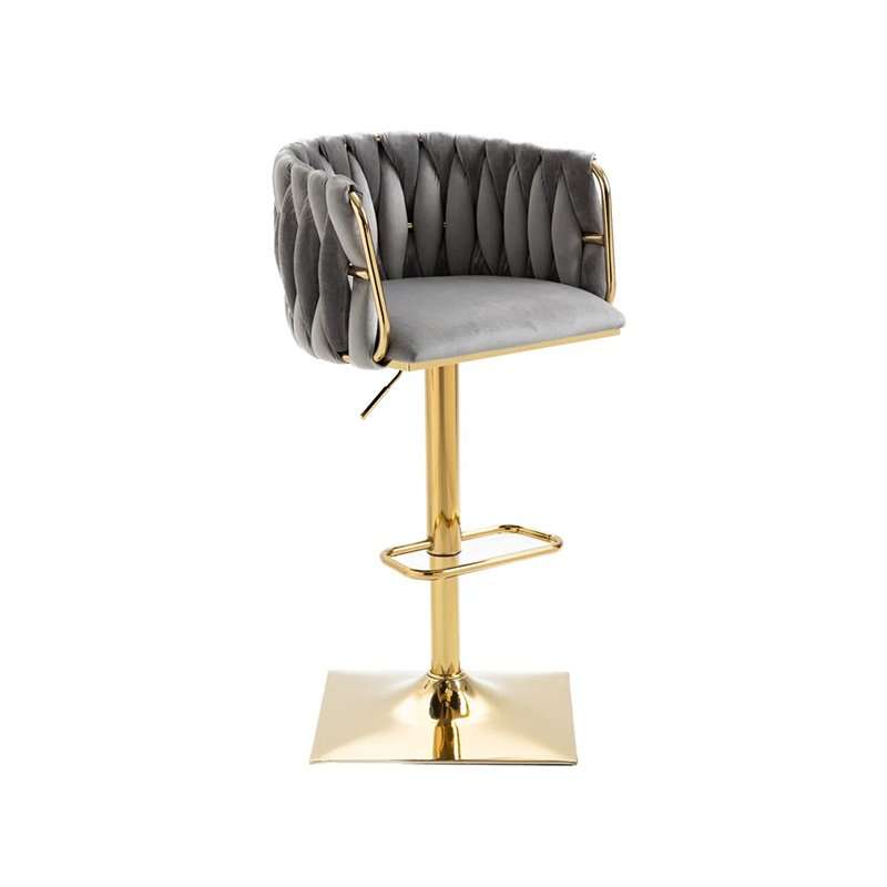 KC FURN-Quinn Swivel, Adjustable Height Bar Stool