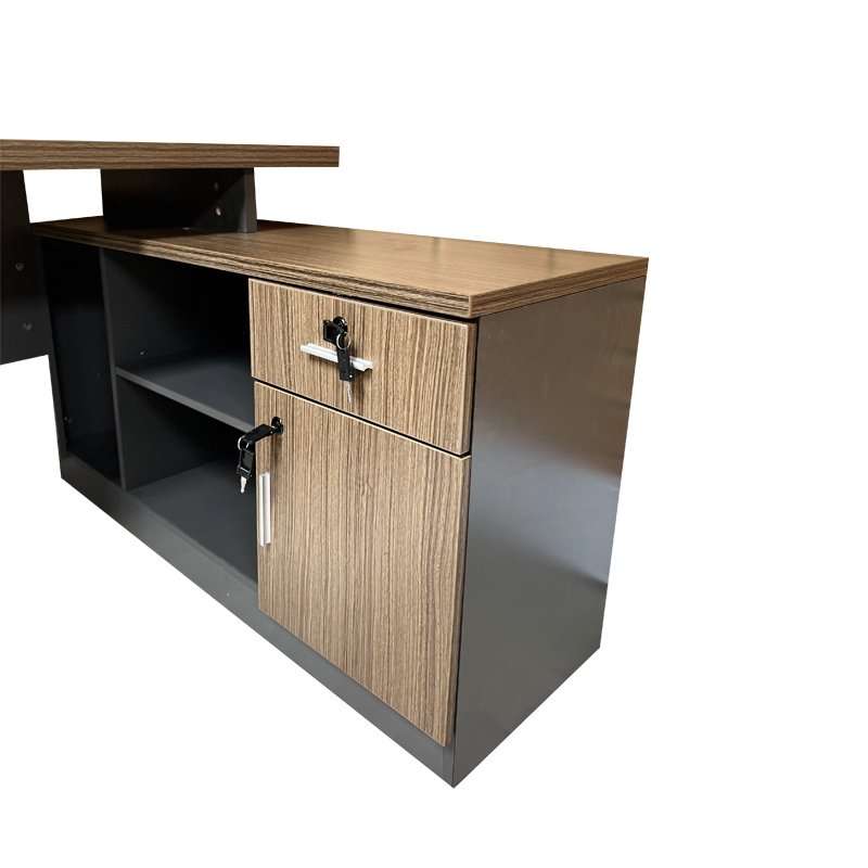 KC Furn- Executive1,8m L Shaped Desk