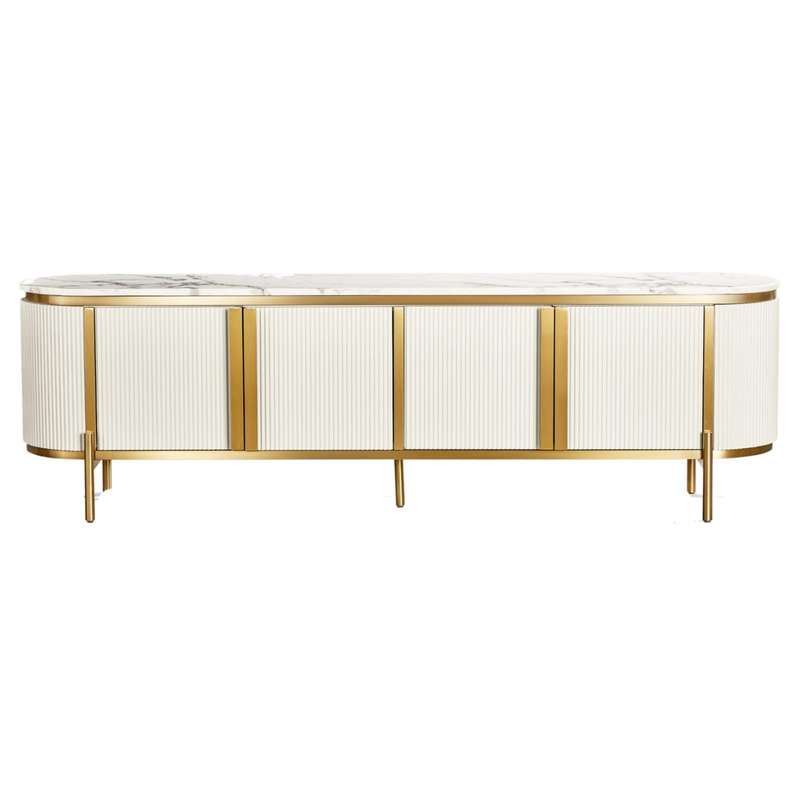 KC FURN-Venezia Marbletop TV Unit