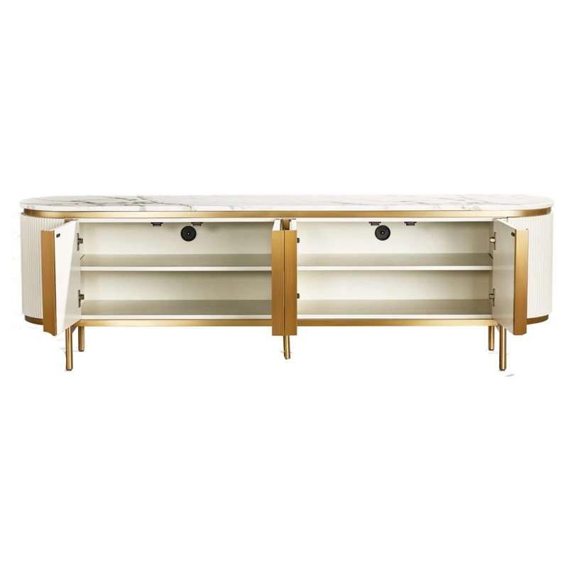 KC FURN-Venezia Marbletop TV Unit