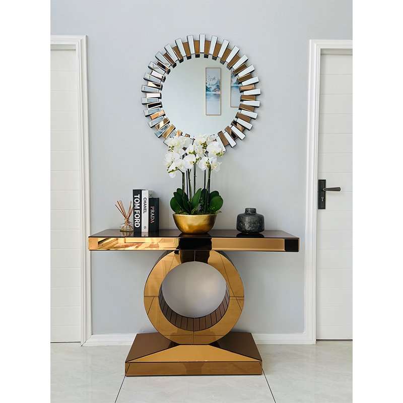 KC FURN-Gold Crescent Hallway Set